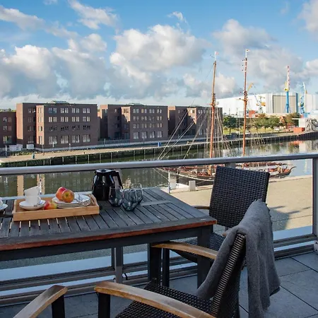 Hafenspitze - Luxusdomizil Mit Meerblick - Abc566 Apartman Wißmar